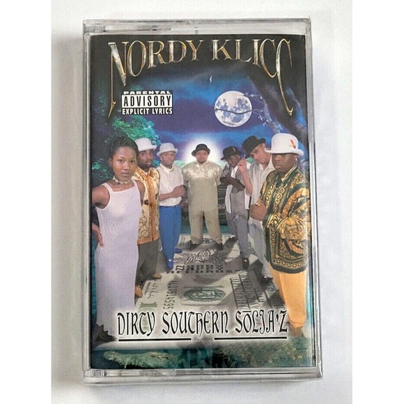 NORDY KLICC - DIRTY SOUTHERN SOLJAZ (1998) - HIP HOP CASSETTE -FACTORY SEALED!